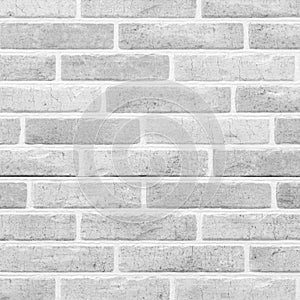 White brick stone wall seamless background
