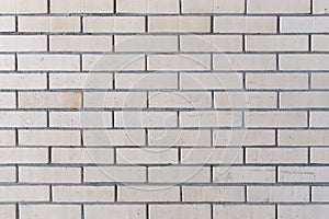 White brick texture background