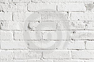 White brick wall