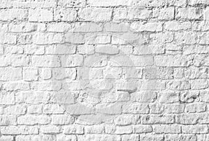 White brick wall