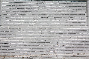 White brick wall