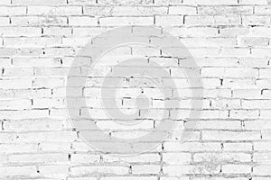 White brick wall art concrete or stone texture background in wallpaper limestone abstract paint to flooring and