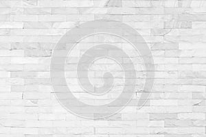 White brick wall art concrete or stone texture background in wallpaper limestone abstract paint to flooring and homework/Brickwork