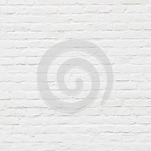 White brick wall background