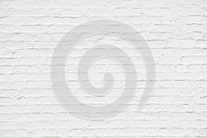 White brick wall background