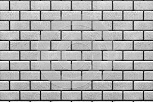 White brick wall background