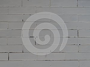 White brick wall background texture