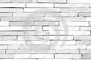 White brick wall background texture/white brick wall texture of modern ideal for background and used in interior design.