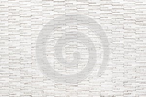 White brick wall background texture/Old brick wall pattern gray color of modern style design decorative uneven.Loft style design