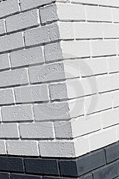 White Brick Wall corner