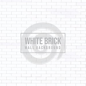 white brick wall Isolated design background vector