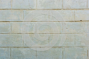 White brick wall. Photo background texture