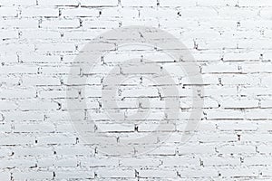 White brick wall texture