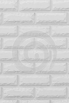 White brick wall texture background abstract masonry pattern backdrop light grunge structure