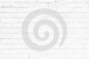 Cream and white brick wall texture background. Brickwork or stonework flooring interior rock old pattern clean concrete grid