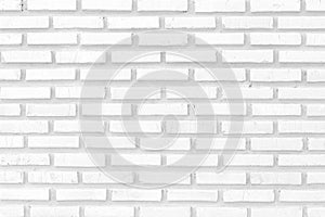White brick wall for background/white brick wall texture of modern ideal for background and used in interior design.