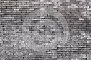 White brick wall texture used to make background suitable for interior and exterior home