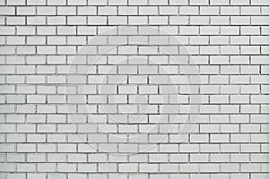 White brick wall textured background