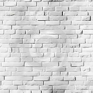 White brick wall and unique texture with Seamless pattern