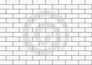 White brick wallpaper photo