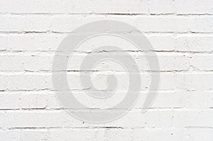 White brickwall surface