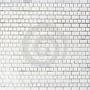 White brickwall surface