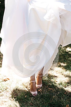 White bridesmaid dress