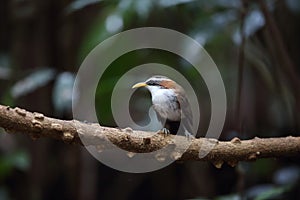 White-browed Scimitar-babbler in Da lat, Vietnam