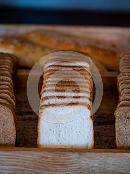 White and Brown Bread