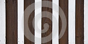 White brown old wood texture wall striped background of wooden plank