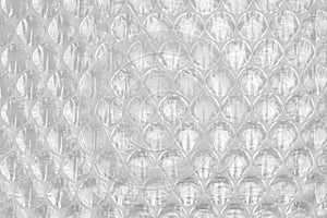White Bubble Wrap Packing Or Air Cushion Film Abstract Backgroun
