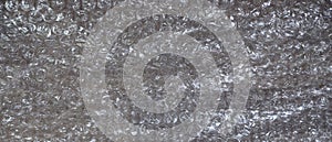 White bubble Wrap Packing Or Air Cushion material. Abstract Texture For Creative Art Work, Close Up dfckground, Top View with Cop