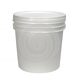 White bucket