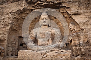 White buddha cave photo