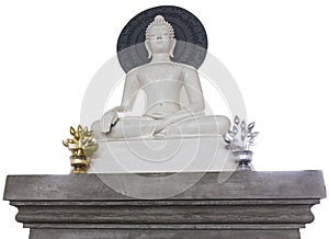 White buddha