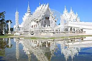 White Buddhist temple