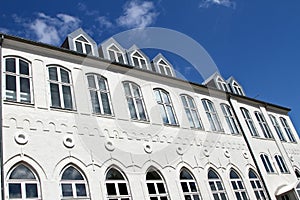 White building in Svendborg