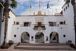 Town hall building, Perto del Rosario, Fuerteventura photo