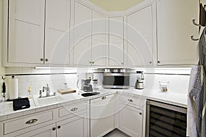 White Cabinets In The Kitchen