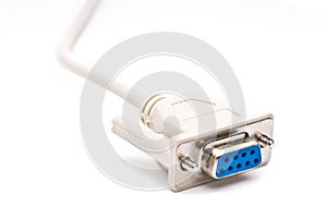 White cable