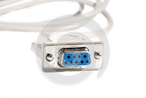 White cable