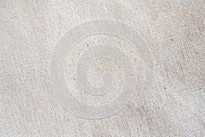 White calico fabric cloth background texture