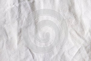 White calico fabric cloth background texture