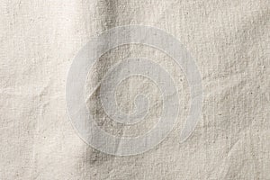 White calico fabric cloth background texture