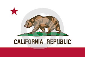 Flag of the California