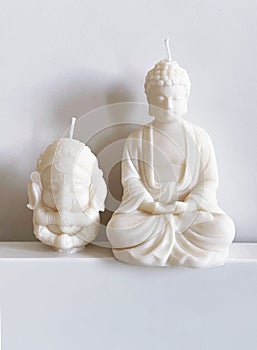 Soy wax Buddha and Ganesha