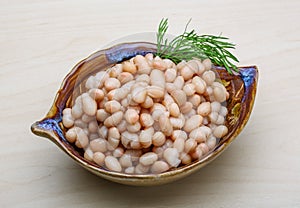 White canned beans