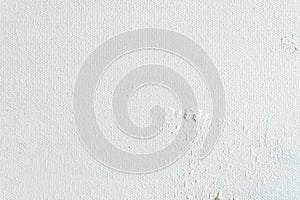 White canvas texture background for art painting and drawing