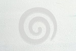 White canvas texture background for art painting and drawing