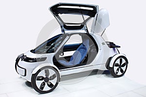 White car of the future